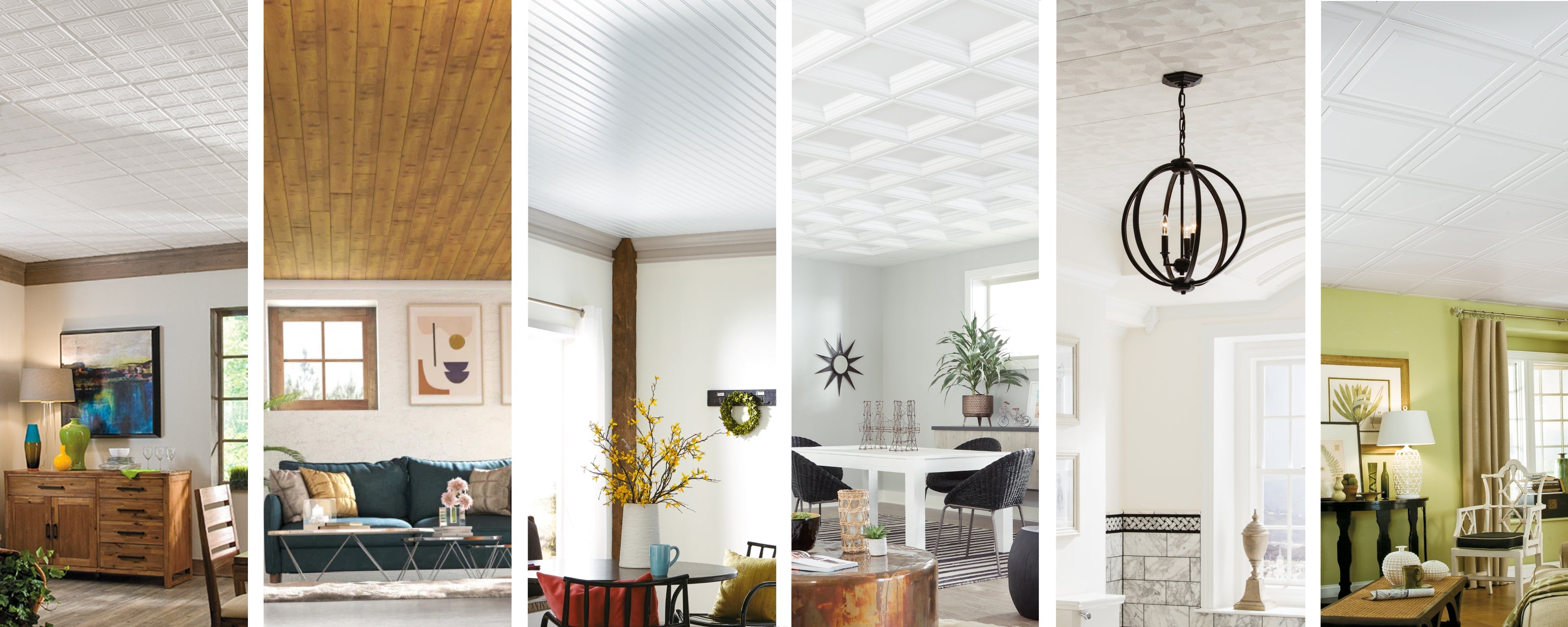 6 easy ceiling ideas