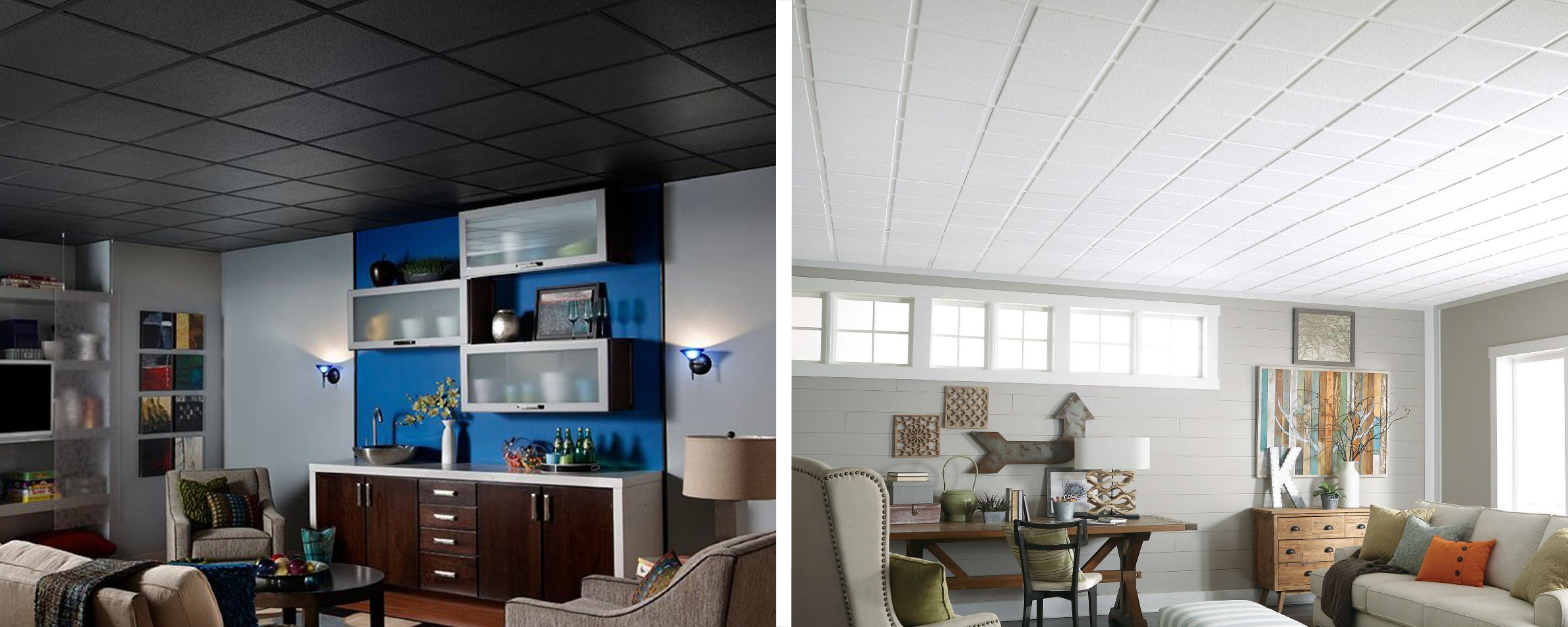 Basement ceiling ideas