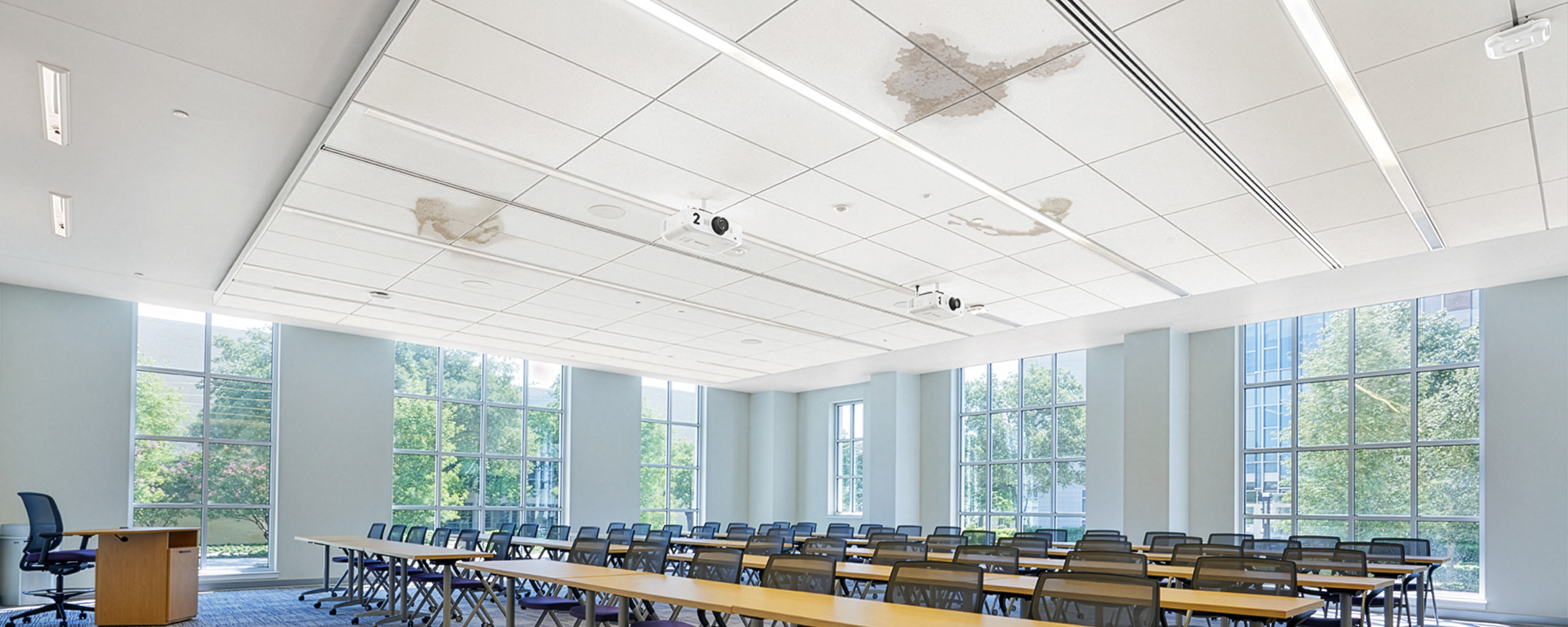Commercial ceiling tile inspection checklist: Signs it’s time to replace