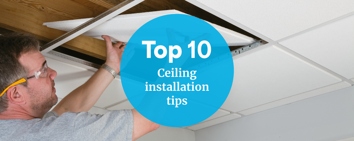 Top 10 ceiling installation tips – Kanopi by Armstrong