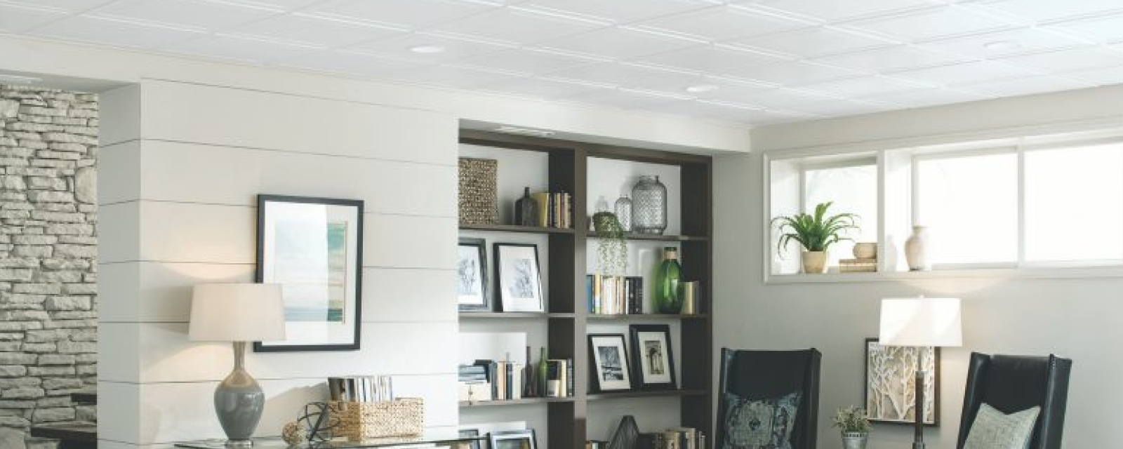 Updating an old ceiling