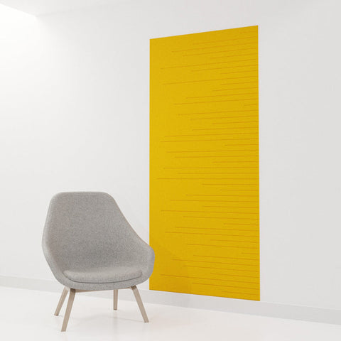 Hush Clad Acoustic Wall Panels - Margin Horizontal