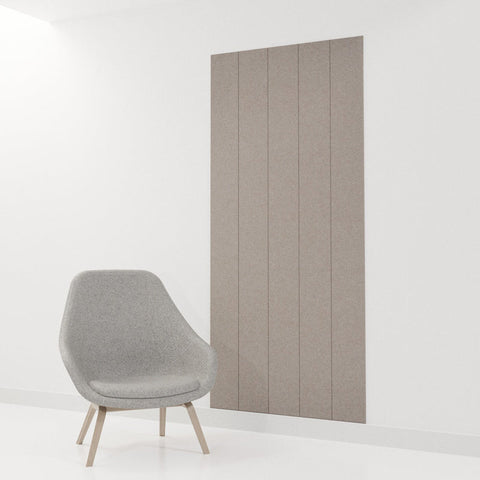 Hush Clad Acoustic Wall Panels - Vim Wide Vertical