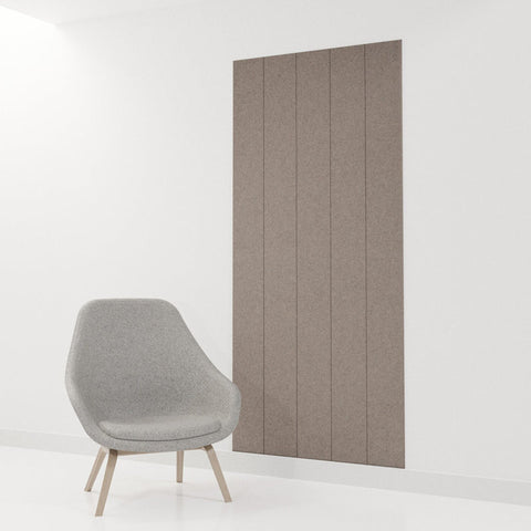 Hush Clad Acoustic Wall Panels - Vim Wide Vertical