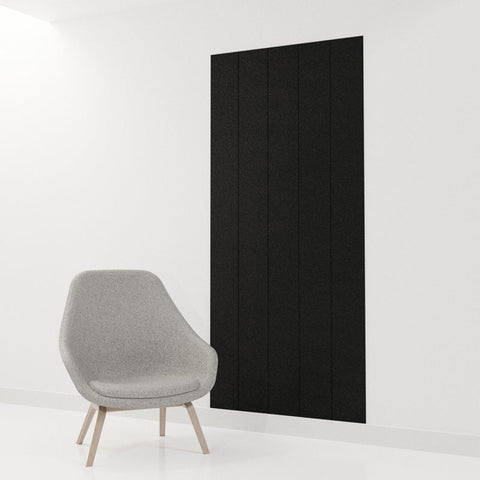 Hush Clad Acoustic Wall Panels - Vim Wide Vertical