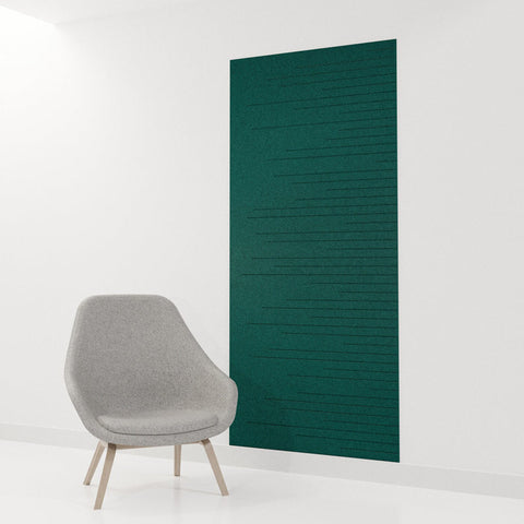 Hush Clad Acoustic Wall Panels - Margin Horizontal