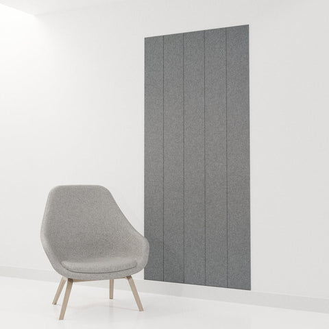 Hush Clad Acoustic Wall Panels - Vim Wide Vertical
